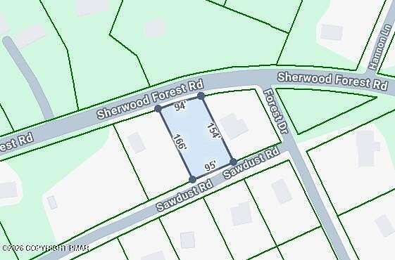 0.45 Acres of Residential Land for Sale in Saylorsburg, Pennsylvania