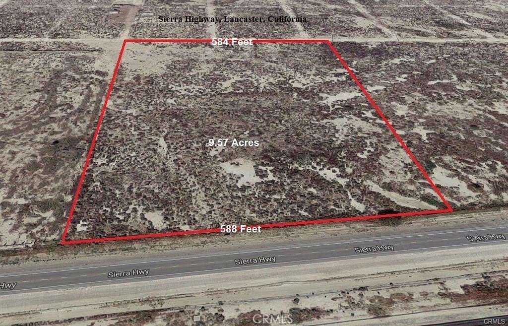 9.57 Acres of Commercial Land for Sale in Lancaster, California