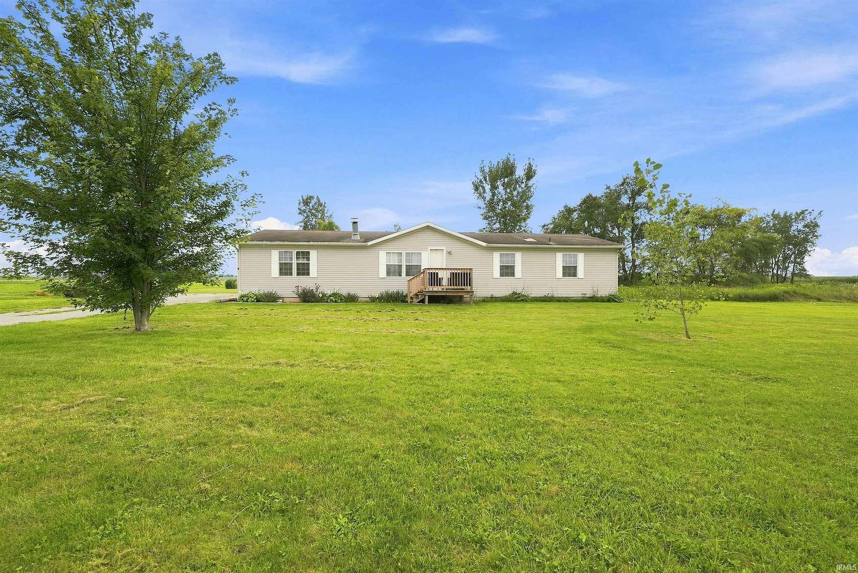 4 Acres of Land with Home for Sale in Akron, Indiana