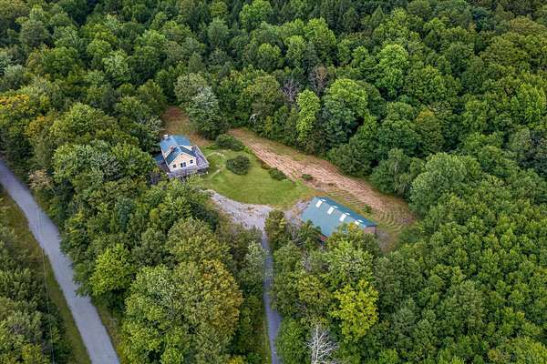 10.5 Acres of Recreational Land with Home for Sale in Hubbardton, Vermont