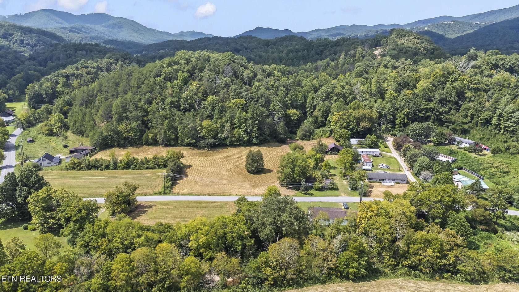 10 Acres of Land with Home for Sale in Sevierville, Tennessee
