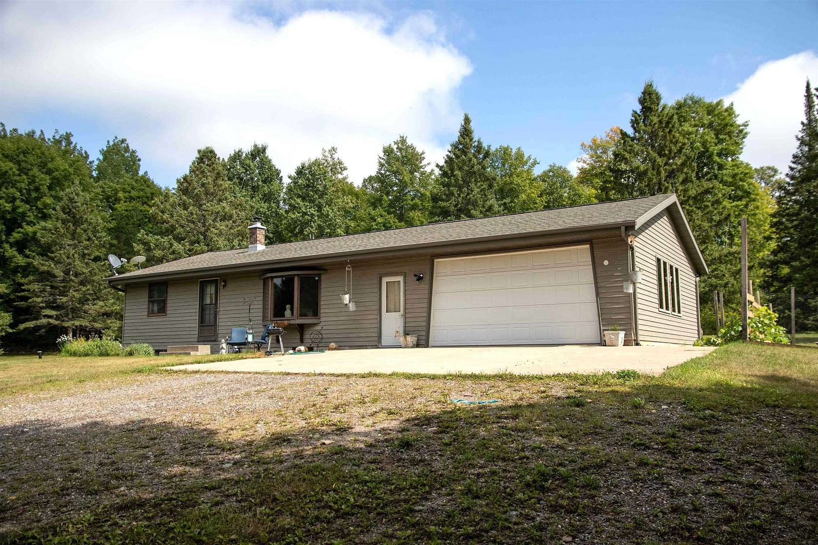 5.26 Acres of Land with Home for Sale in Tipler, Wisconsin