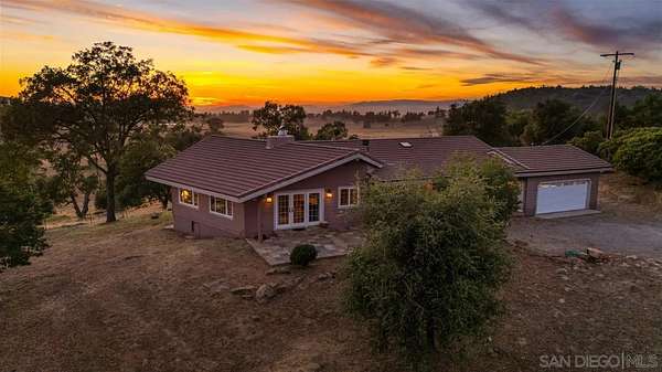 10 Acres of Land with Home for Sale in Julian, California