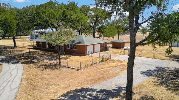 2.83 Acres of Land with Home for Lease in Granbury, Texas