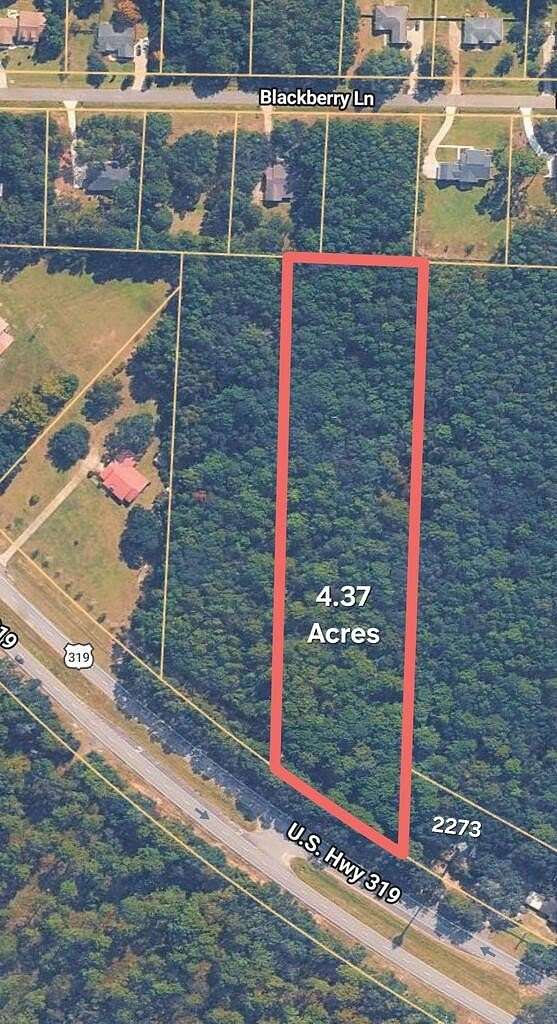 4.37 Acres of Residential Land for Sale in Thomasville, Georgia