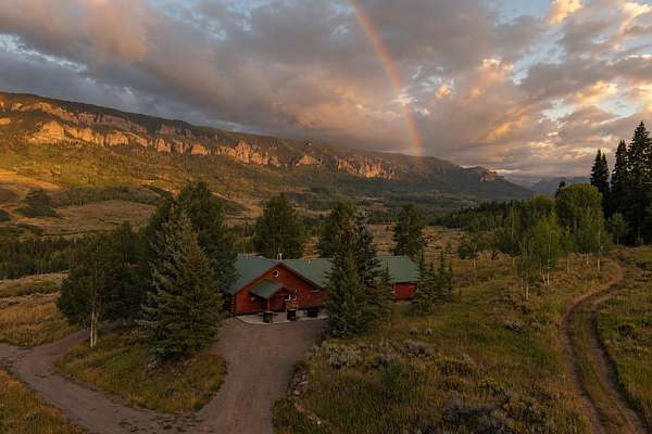 168 Acres of Recreational Land with Home for Sale in Cimarron, Colorado