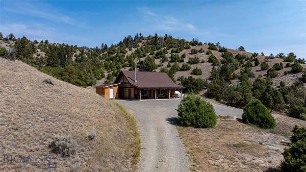 31.2 Acres of Recreational Land with Home for Sale in Townsend, Montana