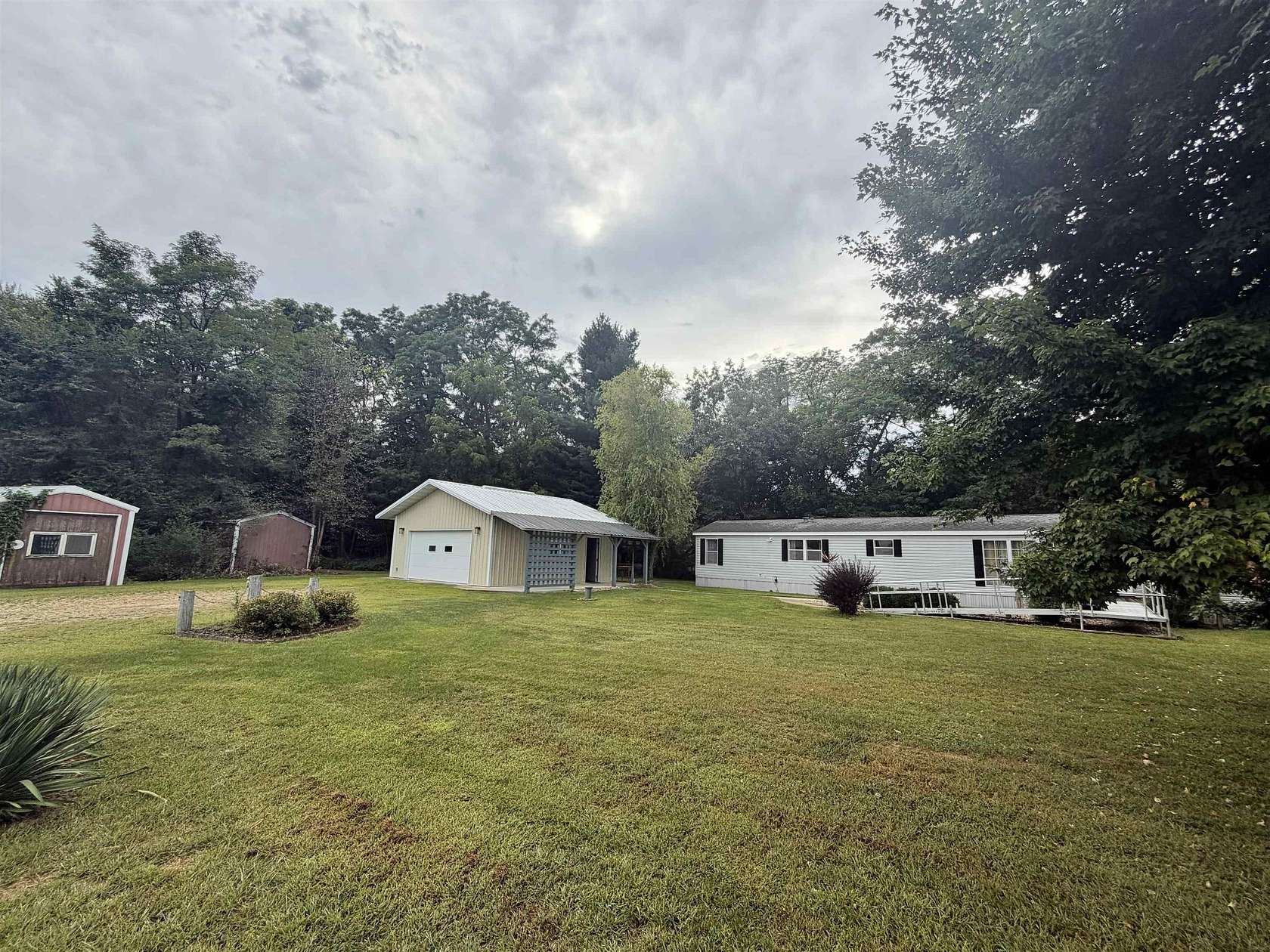4.7 Acres of Land with Home for Sale in Lone Rock, Wisconsin