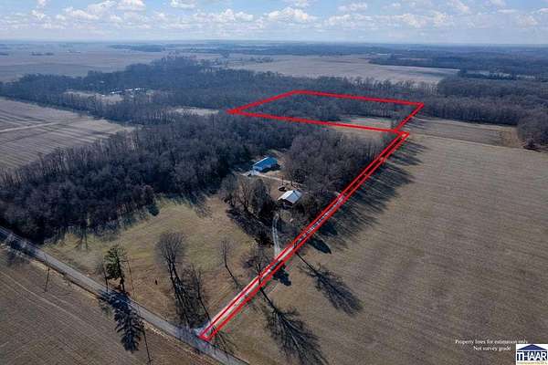 10 Acres of Agricultural Land for Sale in Terre Haute, Indiana