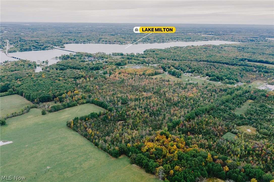 63.4 Acres of Recreational & Residential Land for Auction in Lake Milton, Ohio