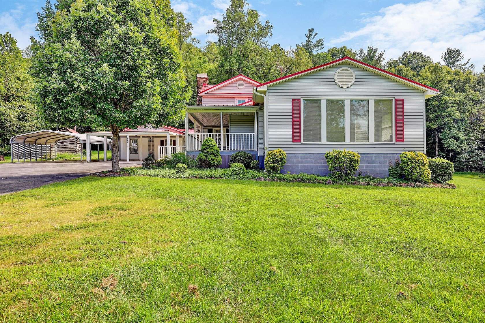 5.13 Acres of Land with Home for Sale in Rocky Mount, Virginia