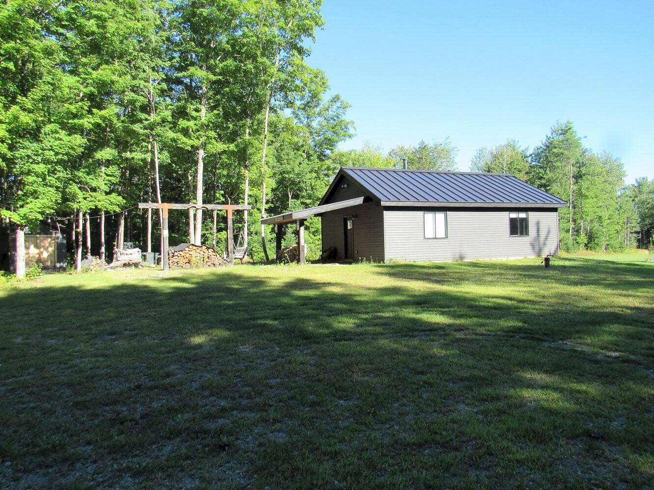13 Acres of Recreational Land with Home for Sale in New Sharon, Maine