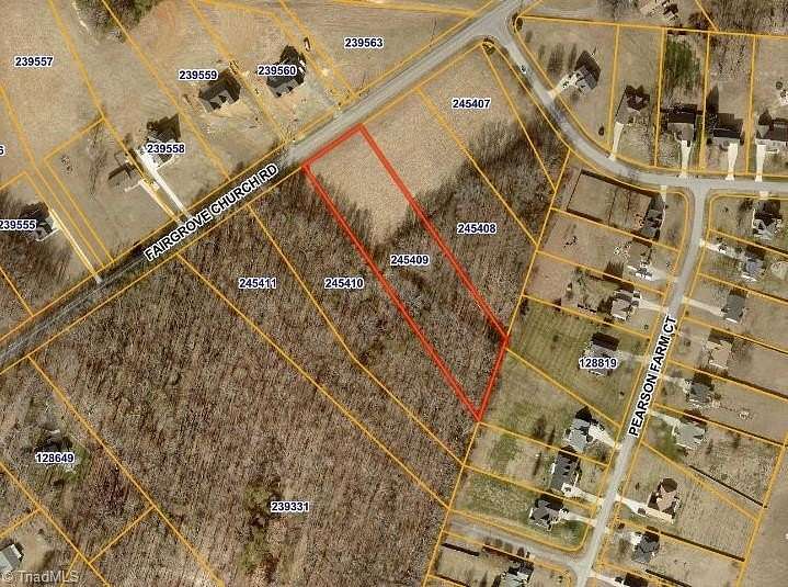 2.14 Acres of Residential Land for Sale in Browns Summit, North Carolina
