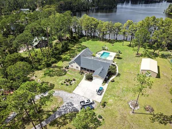 8.45 Acres of Land with Home for Sale in Lake Park, Georgia