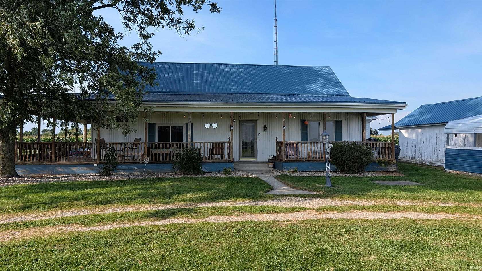 1.57 Acres of Land with Home for Sale in Keystone, Indiana