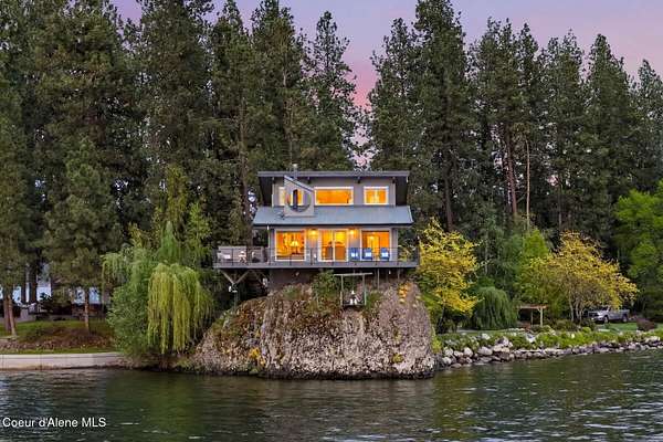 3.43 Acres of Land with Home for Sale in Harrison, Idaho