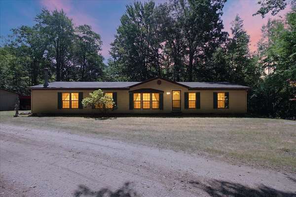 14 Acres of Recreational Land with Home for Sale in Lake, Michigan