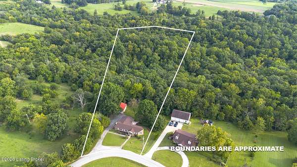 6.9 Acres of Land with Home for Sale in Mount Washington, Kentucky