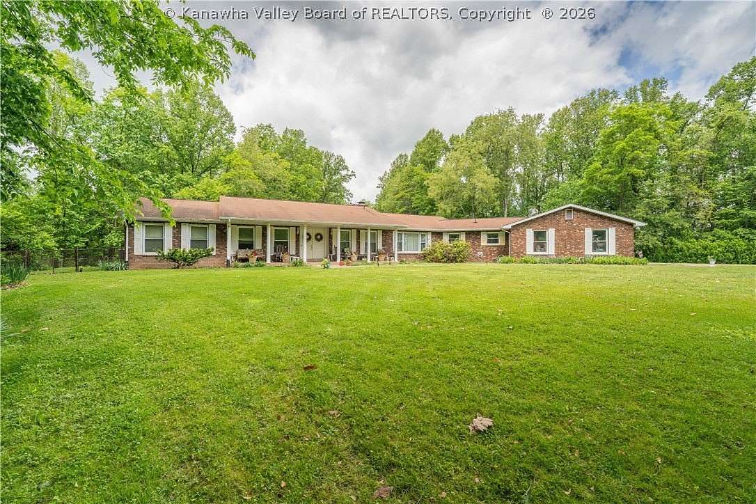 111 Acres of Land with Home for Sale in Clendenin, West Virginia