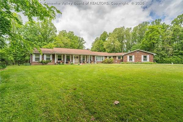 111 Acres of Land with Home for Sale in Clendenin, West Virginia