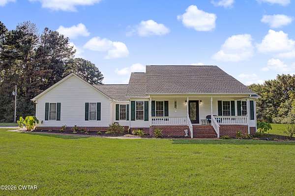 7.5 Acres of Land with Home for Sale in Milan, Tennessee