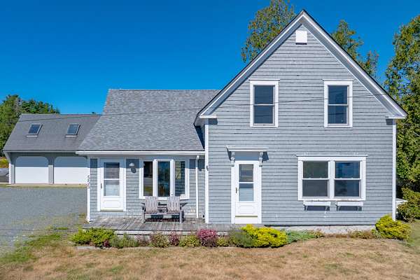 3.85 Acres of Land with Home for Sale in Blue Hill, Maine