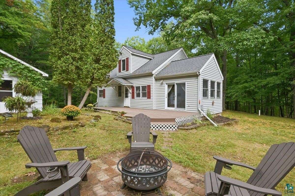 2.5 Acres of Land with Home for Sale in Lake Nebagamon, Wisconsin