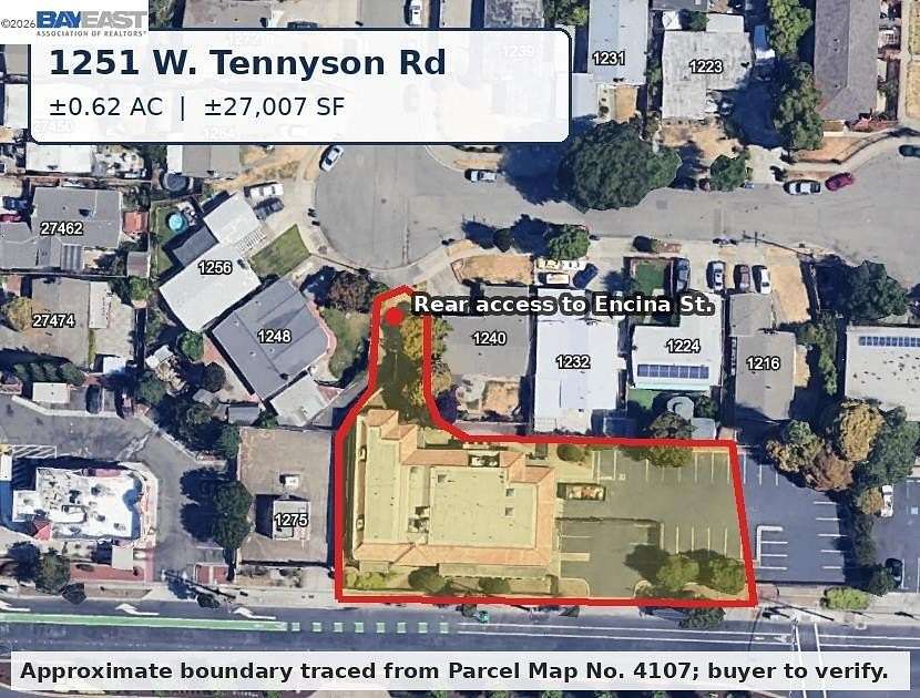 0.63 Acres of Mixed-Use Land for Sale in Hayward, California