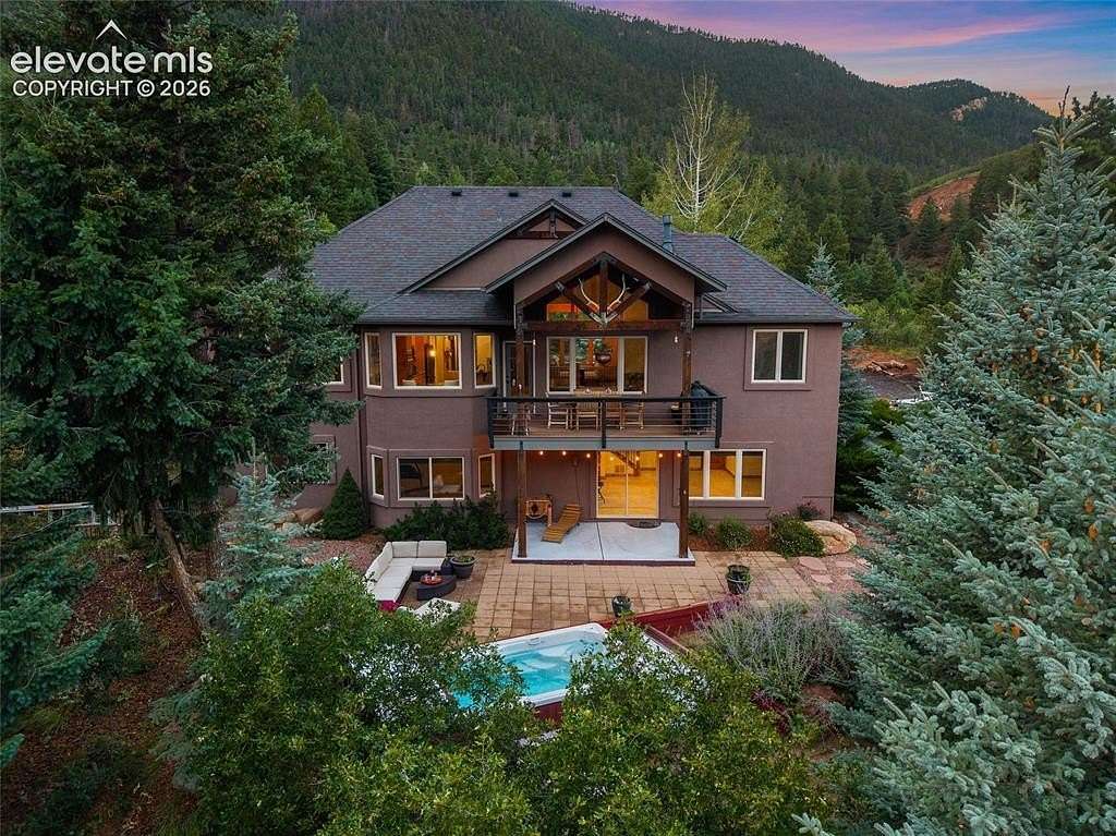2.5 Acres of Land with Home for Sale in Cascade, Colorado