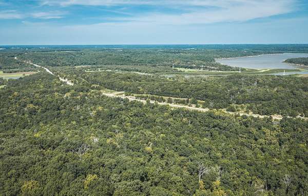 122 Acres of Recreational Land with Home for Sale in Osceola, Missouri