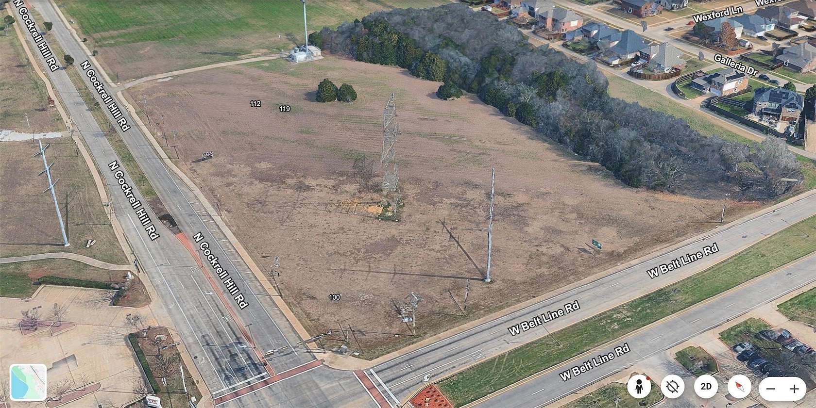2.2 Acres of Commercial Land for Sale in DeSoto, Texas