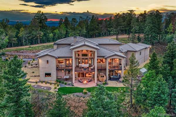 35 Acres of Recreational Land with Home for Sale in Divide, Colorado