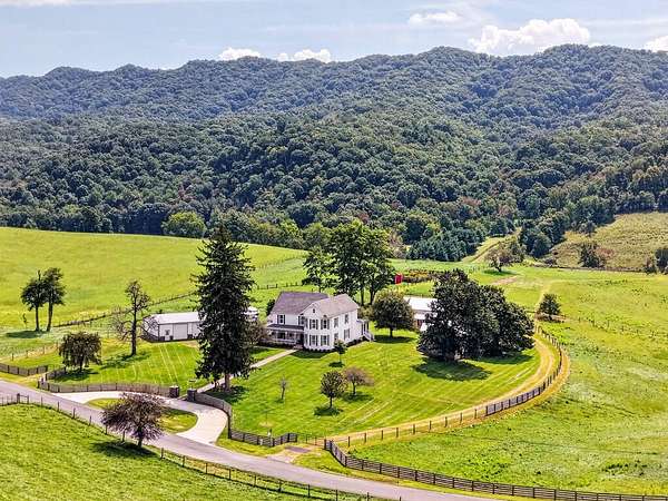 25 Acres of Agricultural Land with Home for Sale in Wytheville, Virginia