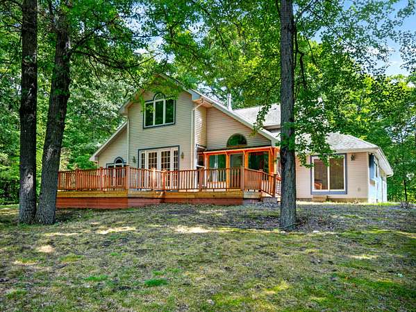33.7 Acres of Recreational Land with Home for Sale in Sanford, Michigan