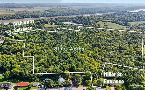 81 Acres of Recreational & Residential Land for Sale in New Haven, Missouri