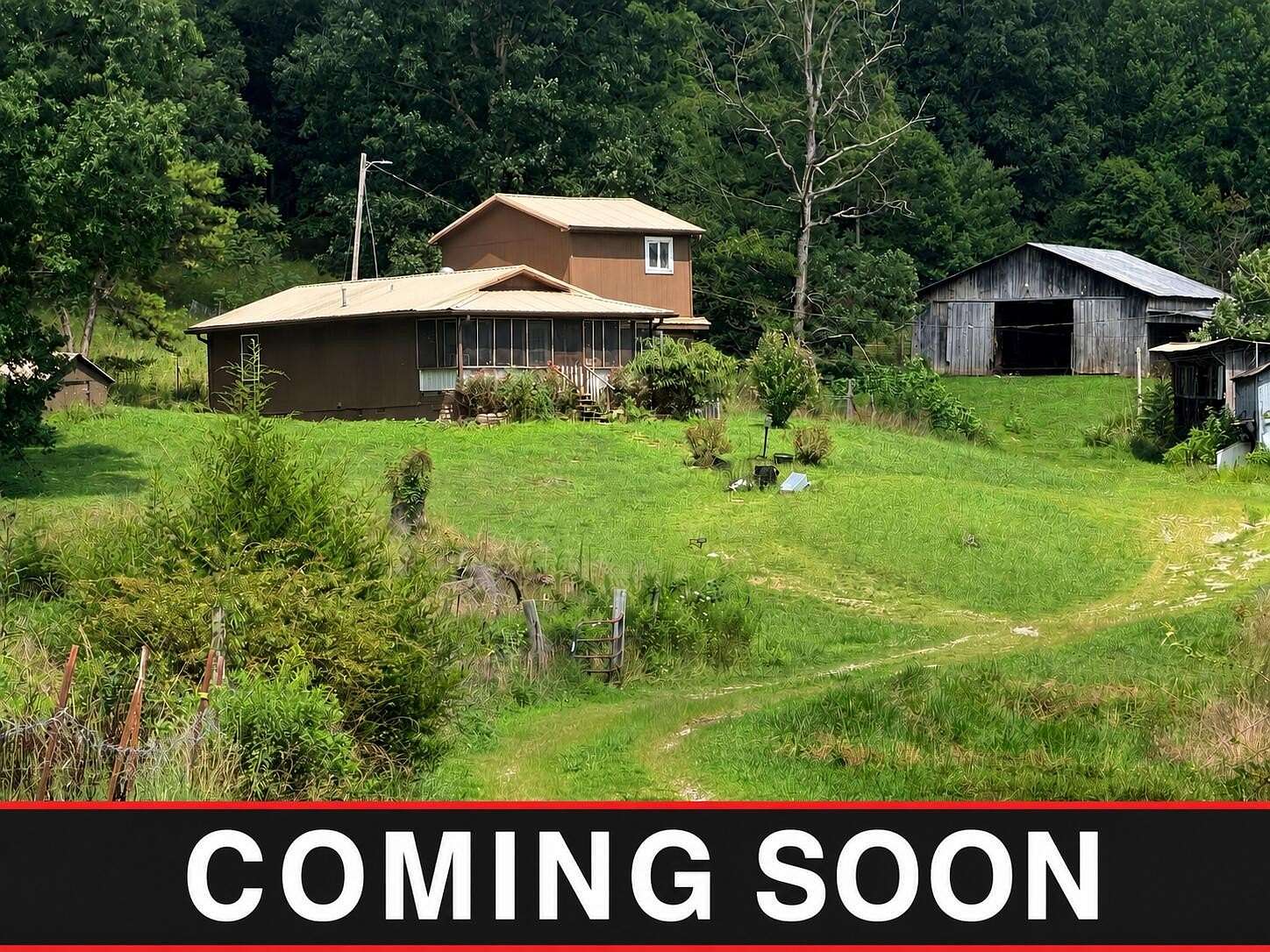 7.85 Acres of Land with Home for Sale in Corbin, Kentucky