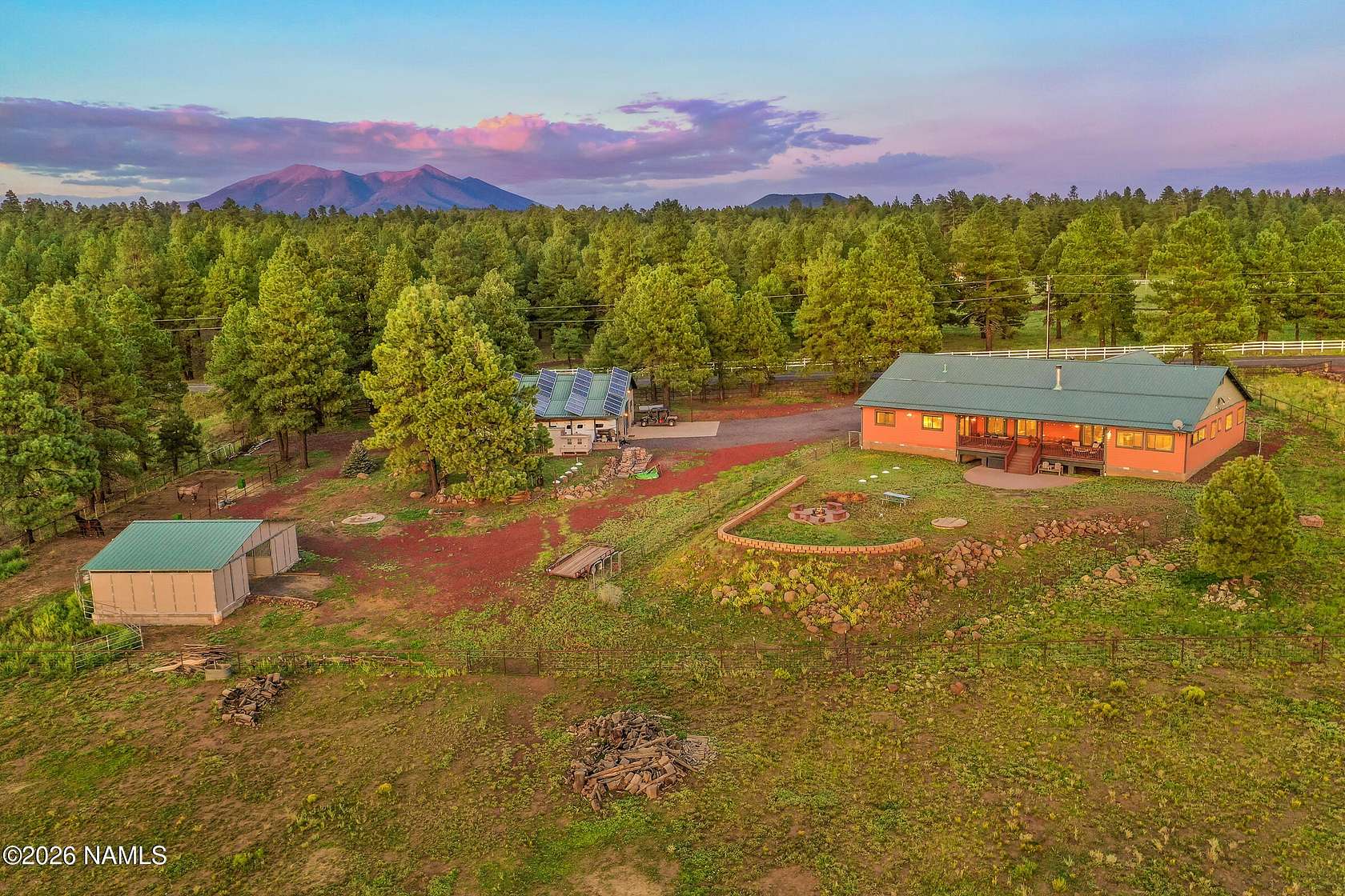 10 Acres of Land with Home for Sale in Bellemont, Arizona