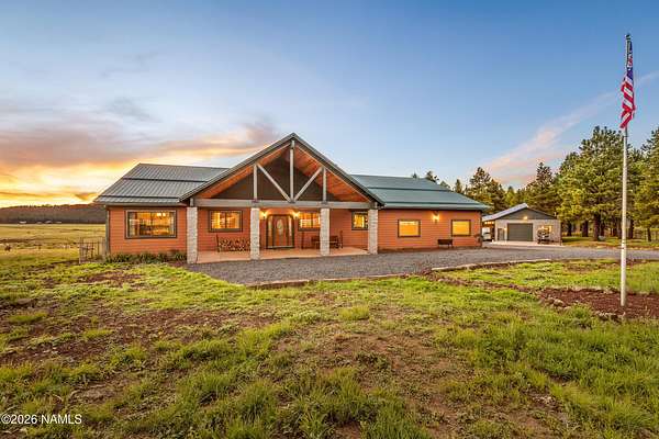 10 Acres of Land with Home for Sale in Bellemont, Arizona