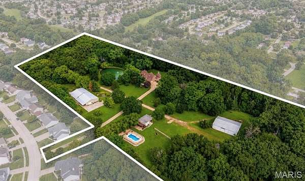 15 Acres of Improved Mixed-Use Land for Sale in O'Fallon, Missouri