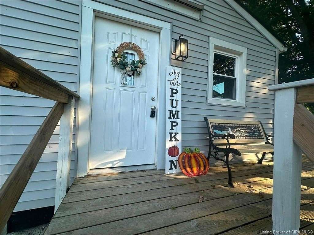 1.79 Acres of Land with Home for Sale in Scottsburg, Indiana