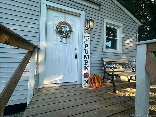 1.79 Acres of Land with Home for Sale in Scottsburg, Indiana