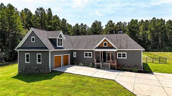 4 Acres of Land with Home for Sale in Rockmart, Georgia