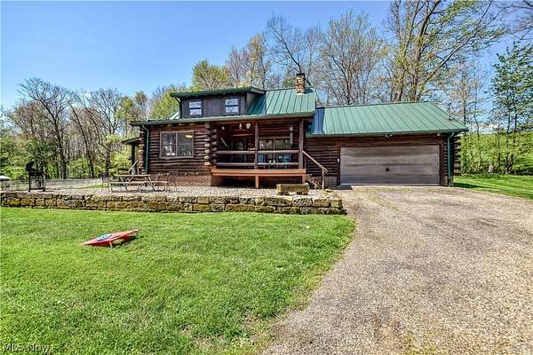 17.5 Acres of Land with Home for Sale in Kensington, Ohio