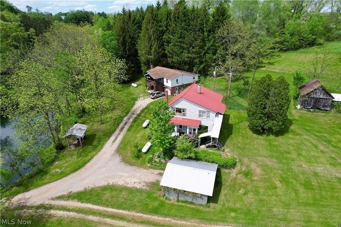 114 Acres of Land with Home for Sale in Carrollton, Ohio