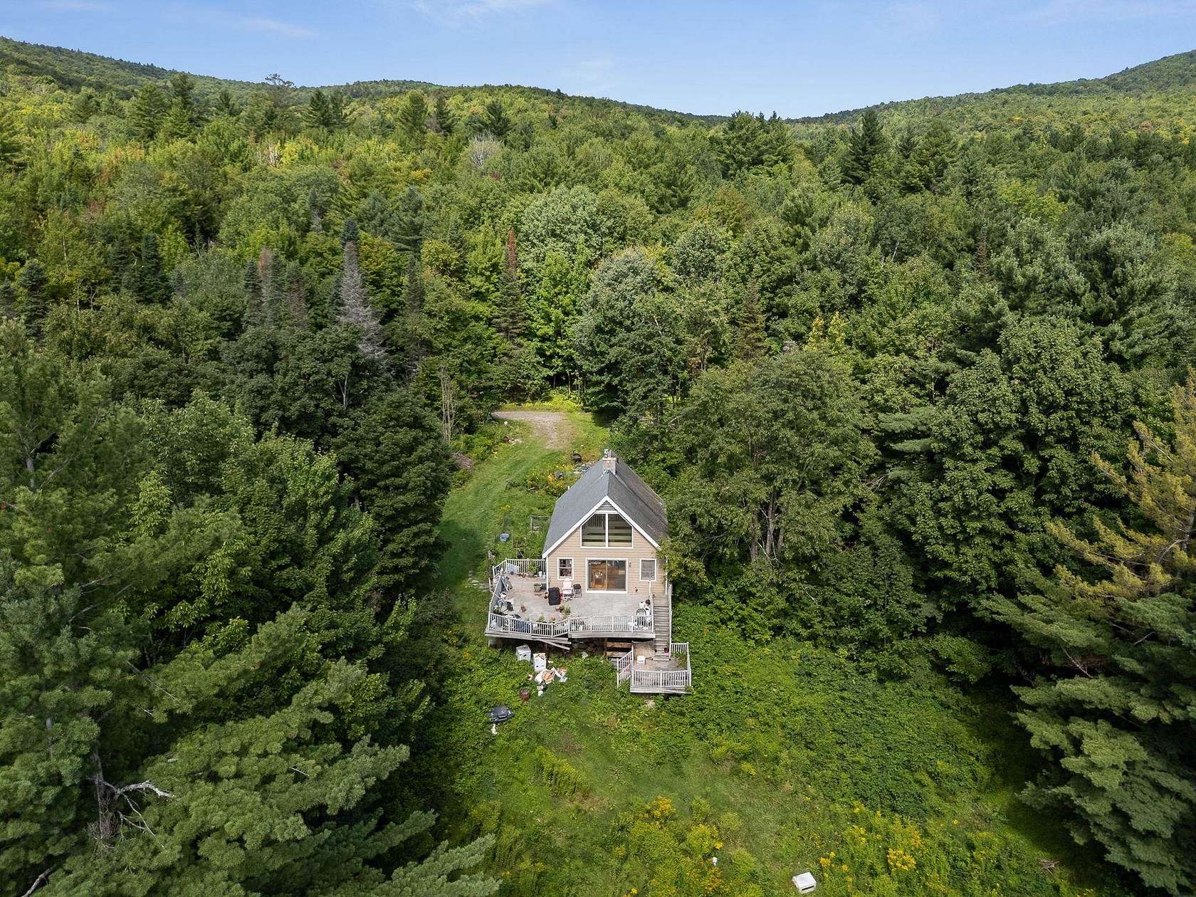 14.1 Acres of Recreational Land with Home for Sale in Northfield, Vermont