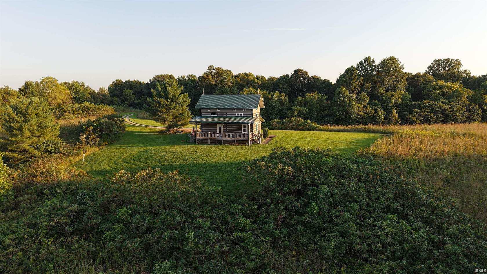 40 Acres of Recreational Land with Home for Sale in French Lick, Indiana