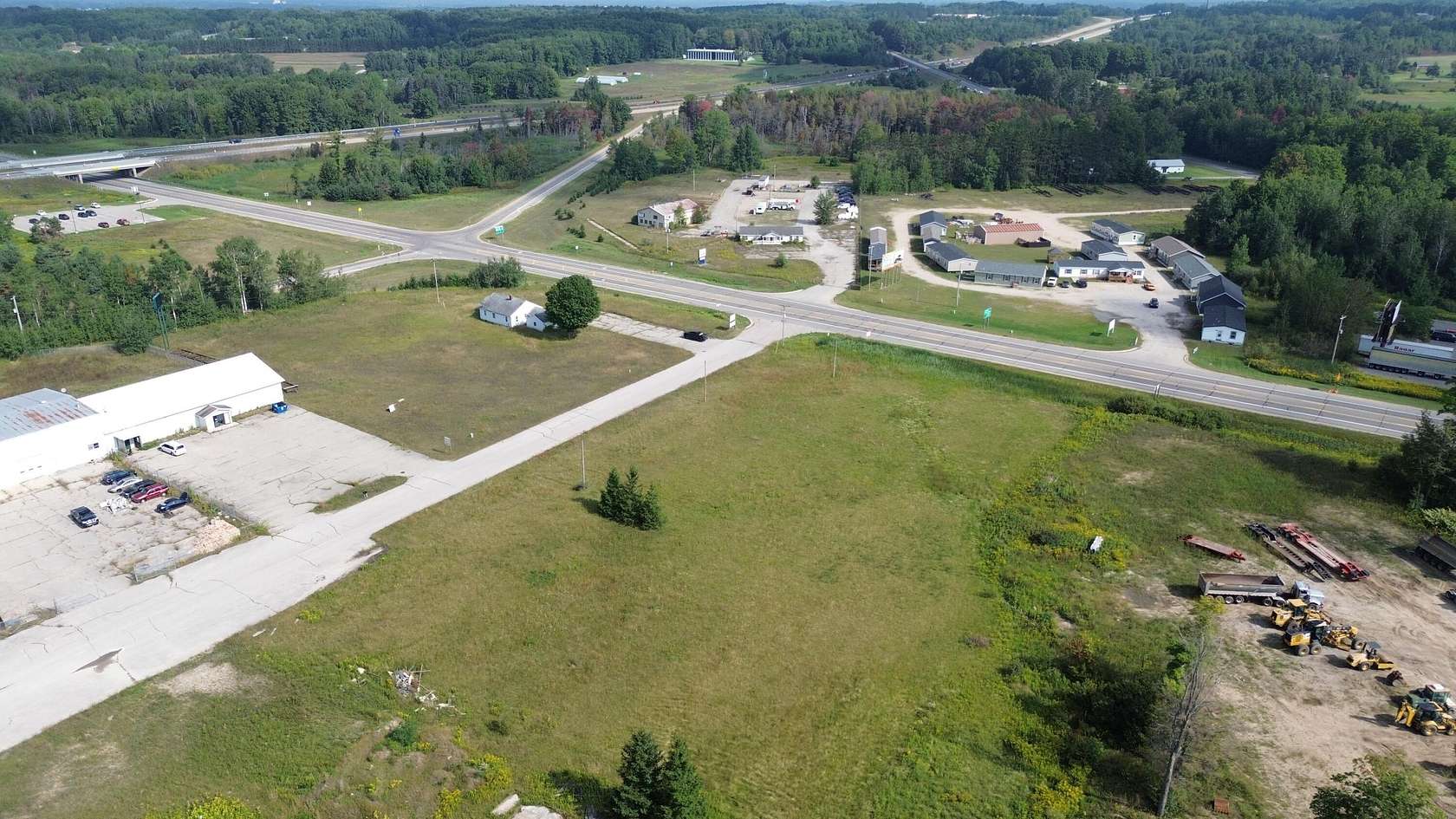 5.28 Acres of Commercial Land for Sale in Cadillac, Michigan