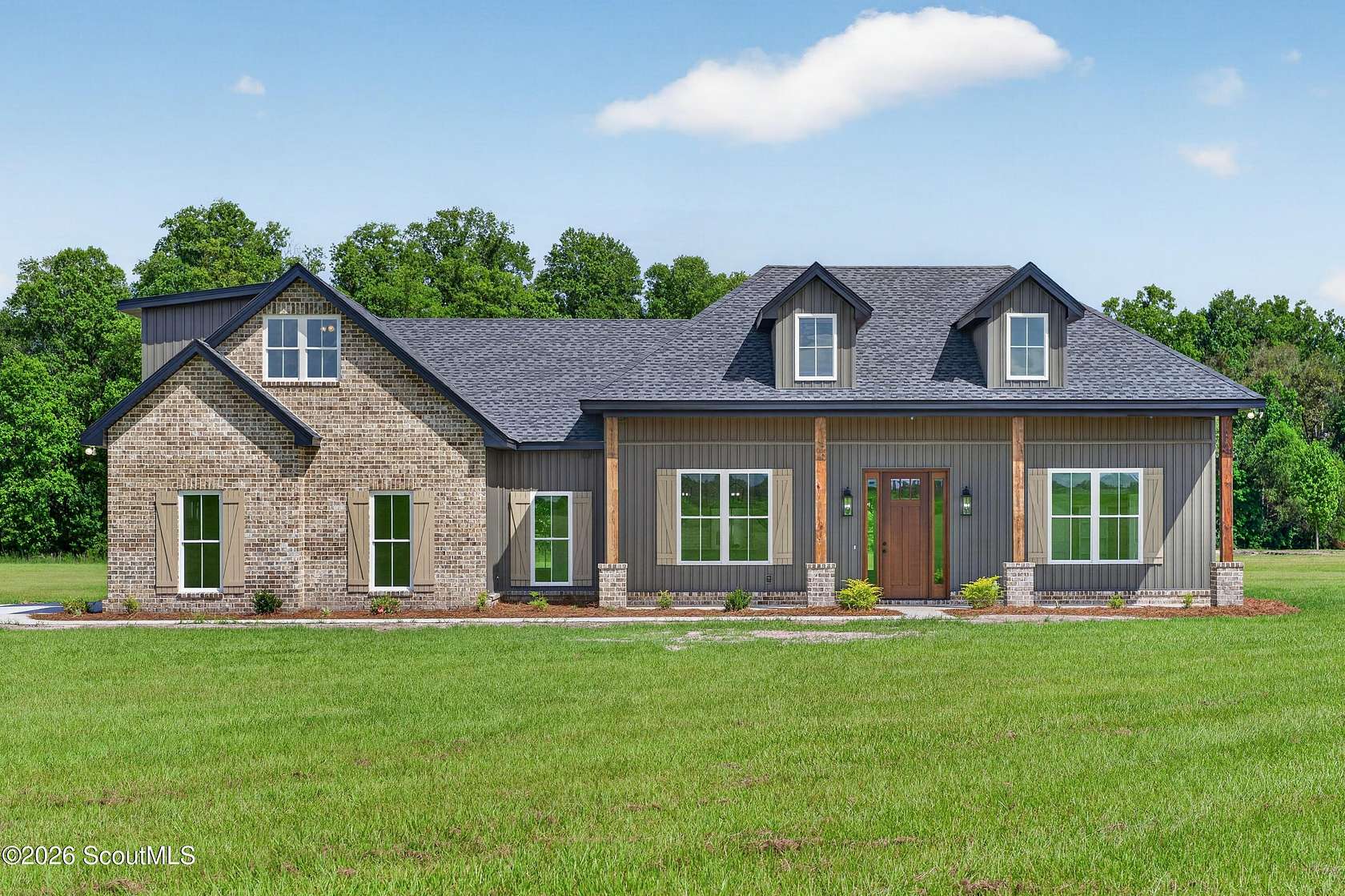 6.82 Acres of Land with Home for Sale in Blackshear, Georgia