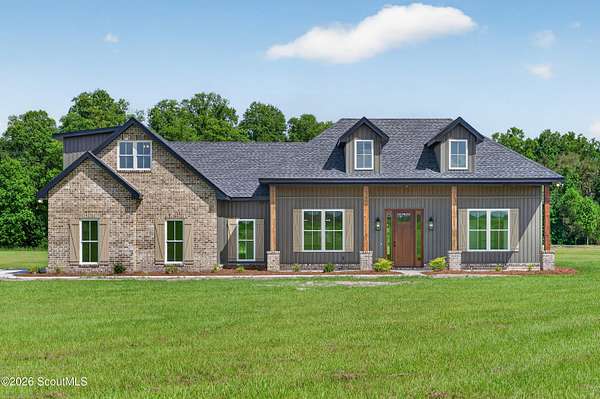 6.82 Acres of Land with Home for Sale in Blackshear, Georgia