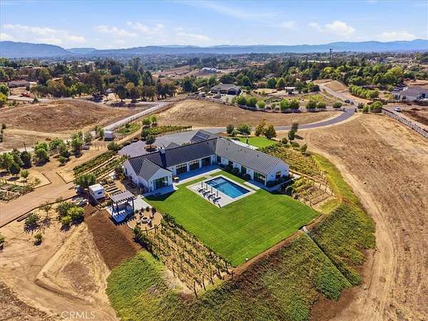 9.73 Acres of Land with Home for Sale in Temecula, California